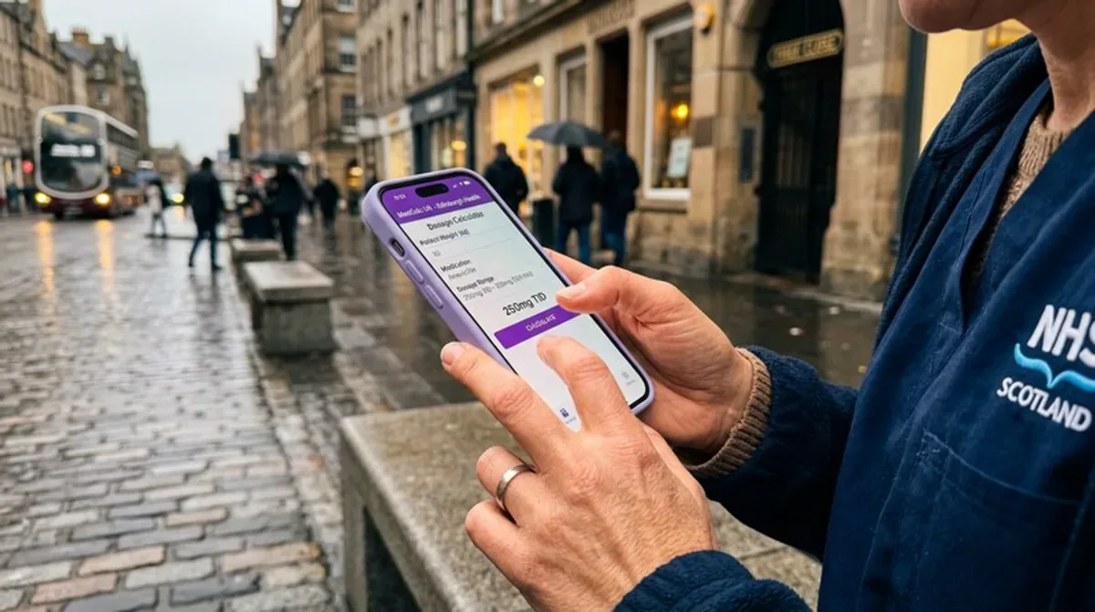 Medical cannabis dosage calculator phone app UK - prescription tool guide Edinburgh